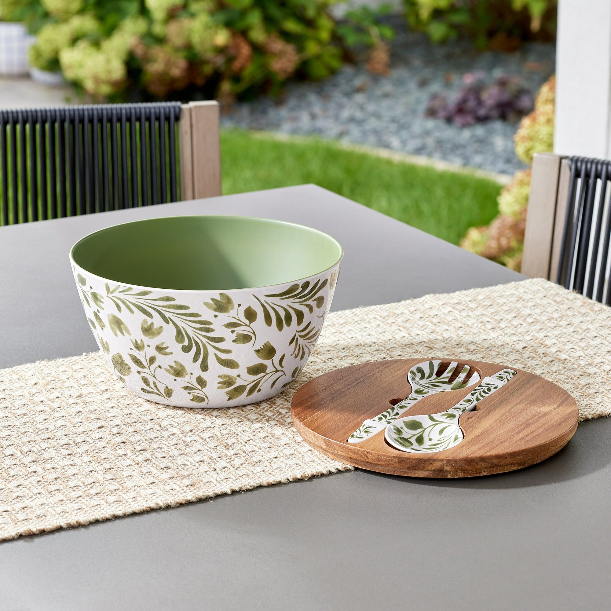 Engraved Salad Bowl
