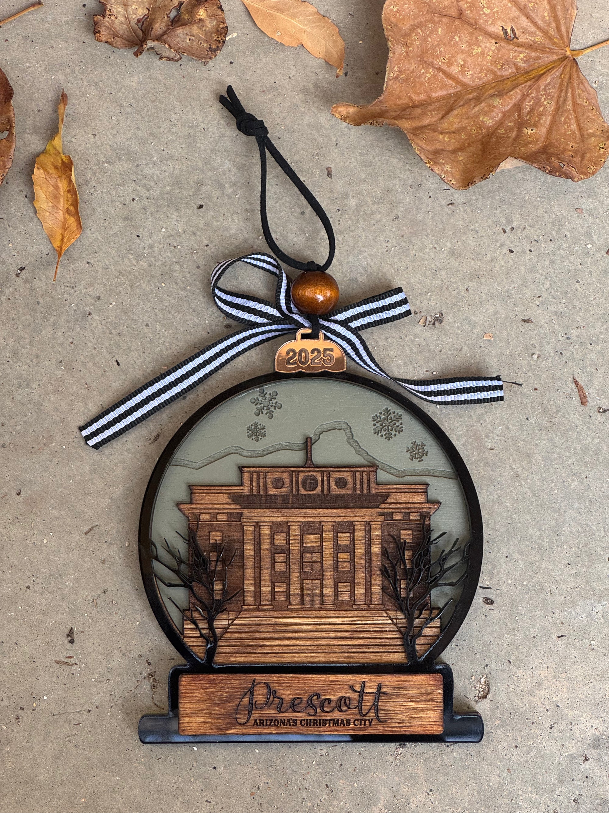 Prescott Courthouse 2025 Christmas Ornament