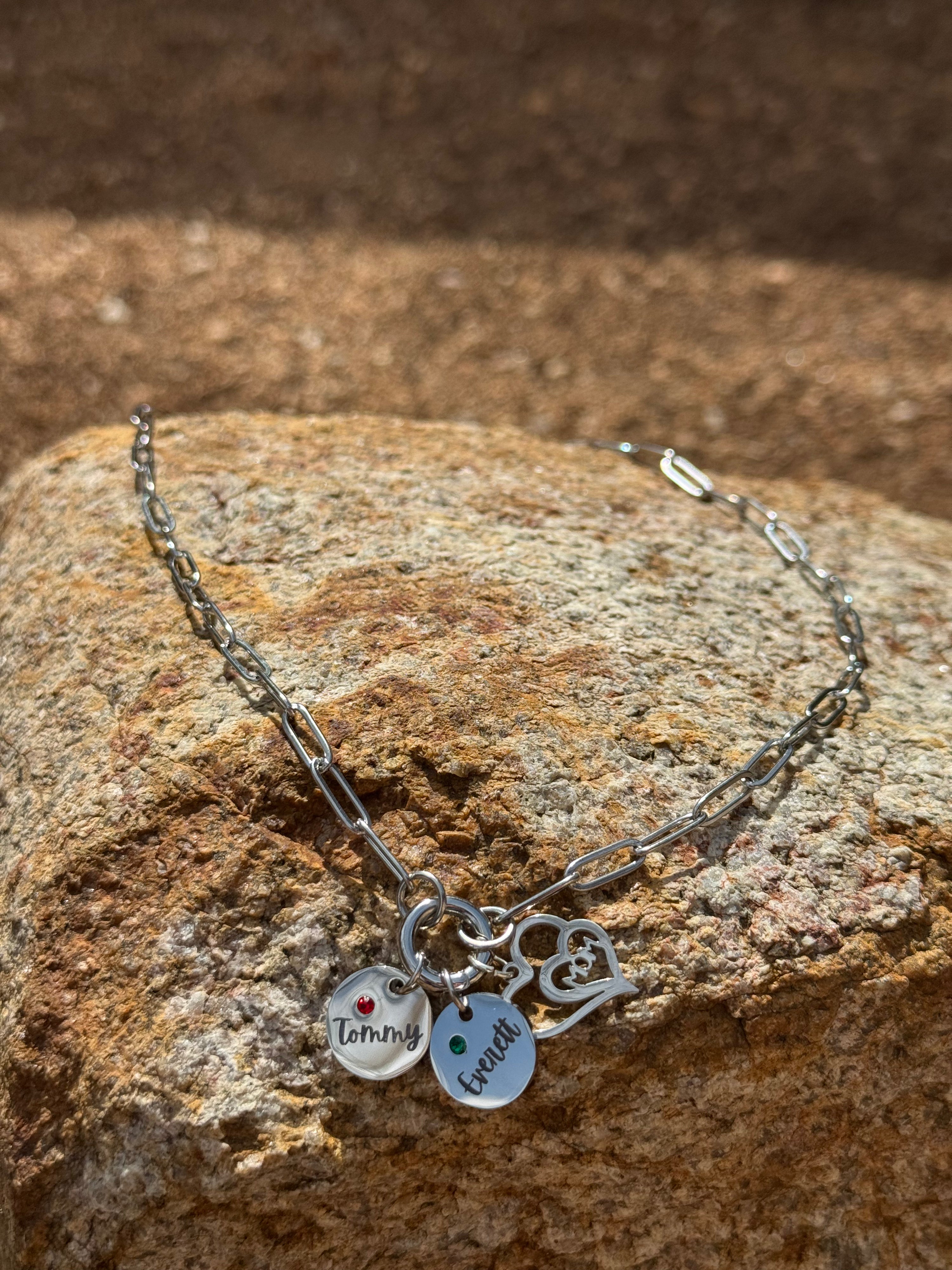 Personalized Charm Necklace
