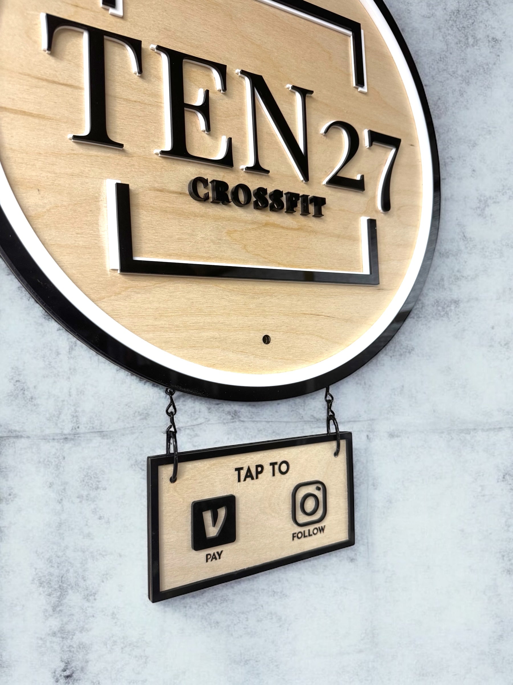 Custom Logo Sign
